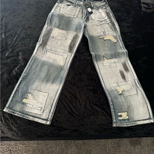 Fashion Nova Blue Denim Jeans